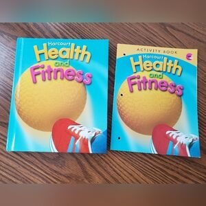 Harcourt Health and Fitness Student text and Student Activity Workbook grade 3